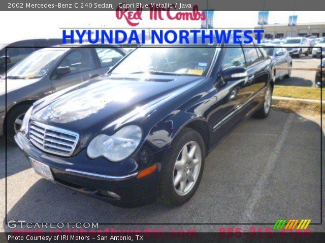 2002 Mercedes-Benz C 240 Sedan in Capri Blue Metallic