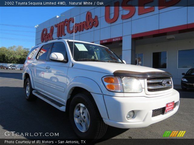 2002 Toyota Sequoia Limited 4WD in Natural White