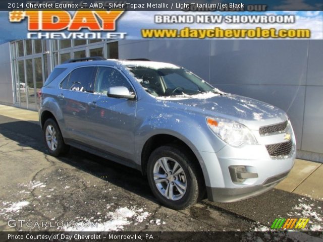 2014 Chevrolet Equinox LT AWD in Silver Topaz Metallic