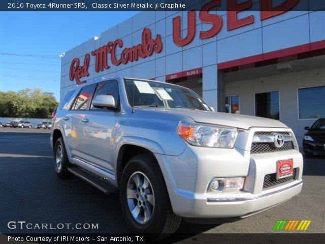 2010 Toyota 4Runner SR5 in Classic Silver Metallic