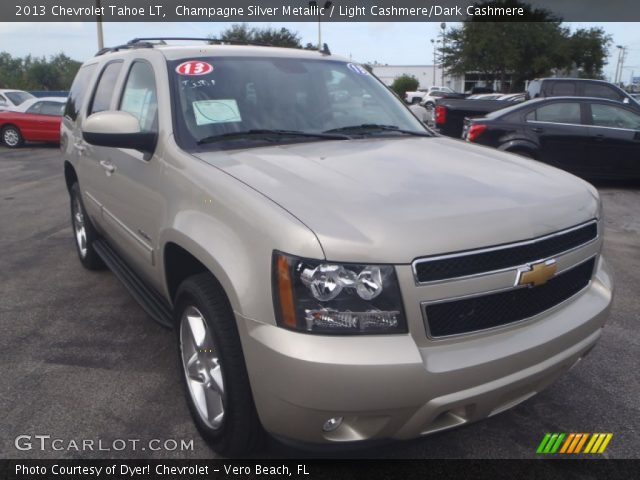 2013 Chevrolet Tahoe LT in Champagne Silver Metallic