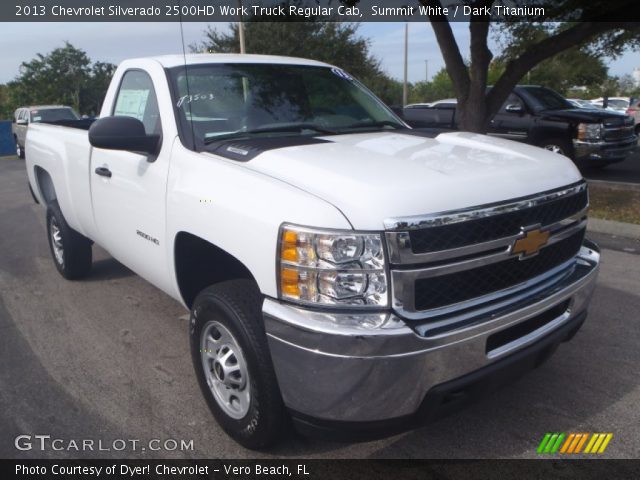 2013 Chevrolet Silverado 2500HD Work Truck Regular Cab in Summit White