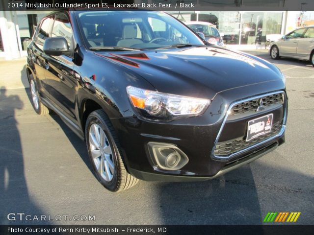 2014 Mitsubishi Outlander Sport ES in Labrador Black Pearl