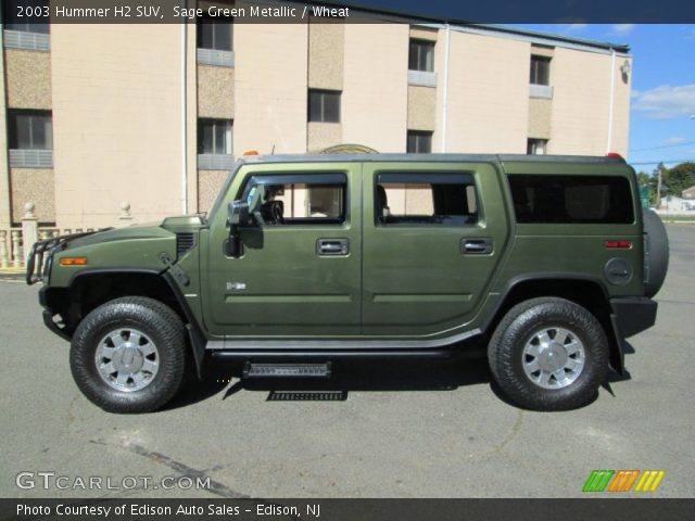 2003 Hummer H2 SUV in Sage Green Metallic