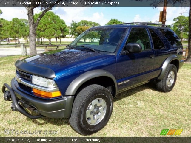 2002 Chevrolet Blazer LS ZR2 4x4 in Indigo Blue Metallic