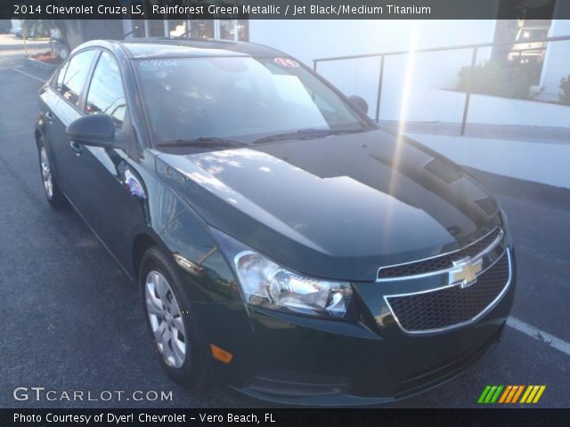 2014 Chevrolet Cruze LS in Rainforest Green Metallic