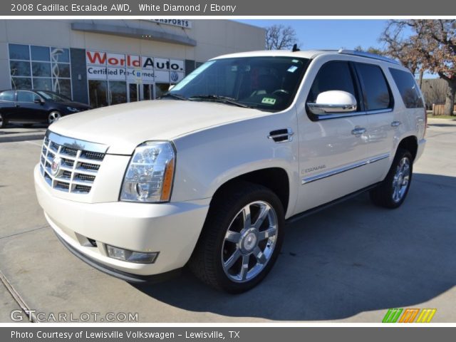 2008 Cadillac Escalade AWD in White Diamond