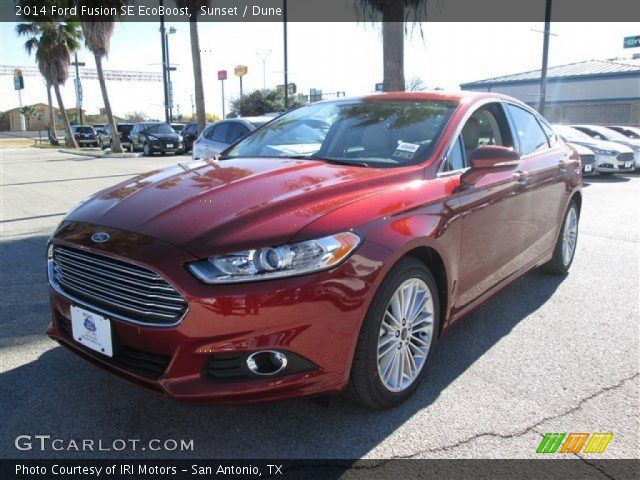 2014 Ford Fusion SE EcoBoost in Sunset