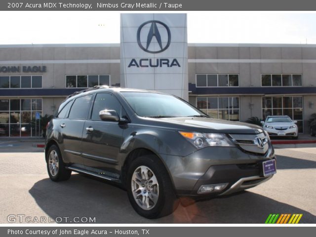 2007 Acura MDX Technology in Nimbus Gray Metallic