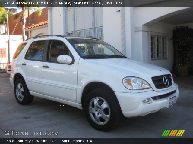 2004 Mercedes-Benz ML 350 4Matic in Alabaster White