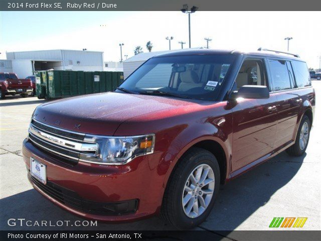 2014 Ford Flex SE in Ruby Red