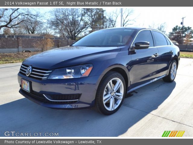 2014 Volkswagen Passat 1.8T SE in Night Blue Metallic