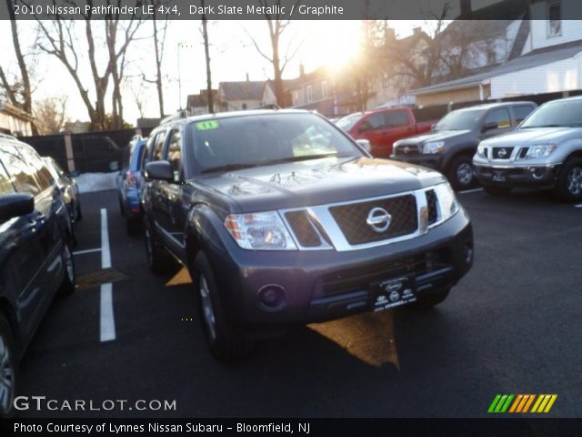 2010 Nissan Pathfinder LE 4x4 in Dark Slate Metallic