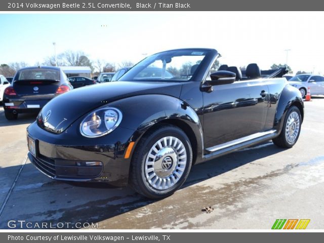 2014 Volkswagen Beetle 2.5L Convertible in Black