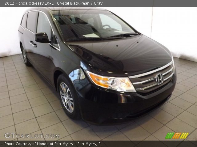 2012 Honda Odyssey EX-L in Crystal Black Pearl