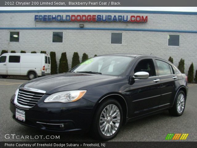 2012 Chrysler 200 Limited Sedan in Blackberry Pearl Coat