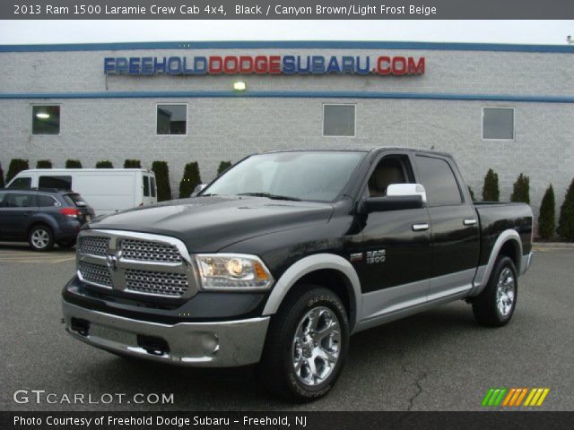 2013 Ram 1500 Laramie Crew Cab 4x4 in Black
