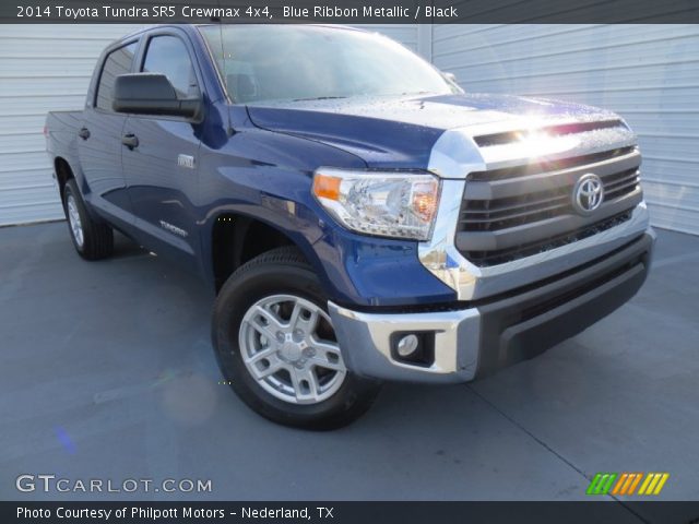 2014 Toyota Tundra SR5 Crewmax 4x4 in Blue Ribbon Metallic