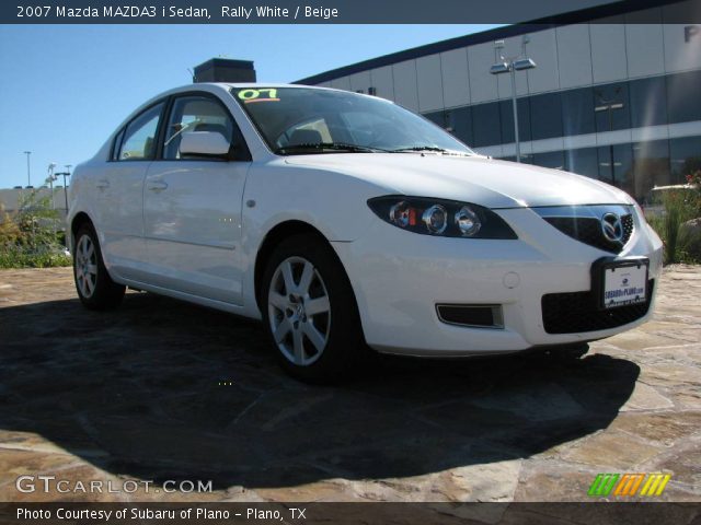 2007 Mazda MAZDA3 i Sedan in Rally White