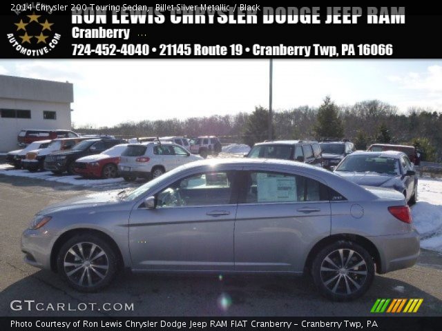 2014 Chrysler 200 Touring Sedan in Billet Silver Metallic
