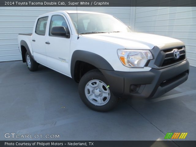 2014 Toyota Tacoma Double Cab in Super White