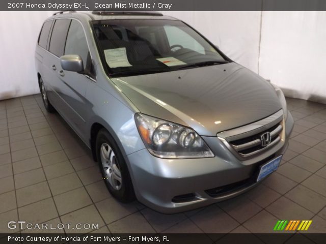 2007 Honda Odyssey EX-L in Ocean Mist Metallic