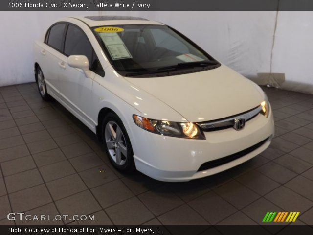2006 Honda Civic EX Sedan in Taffeta White