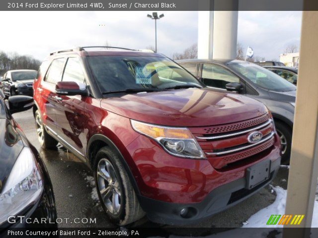 2014 Ford Explorer Limited 4WD in Sunset