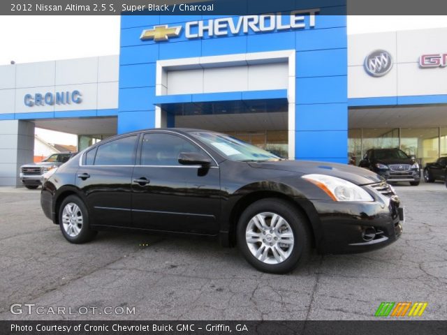 2012 Nissan Altima 2.5 S in Super Black