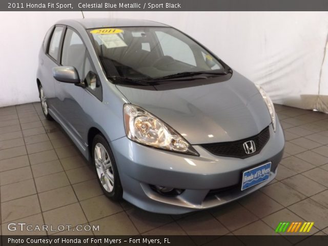 2011 Honda Fit Sport in Celestial Blue Metallic