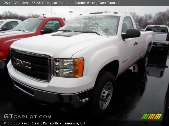 2014 GMC Sierra 3500HD Regular Cab 4x4 in Summit White