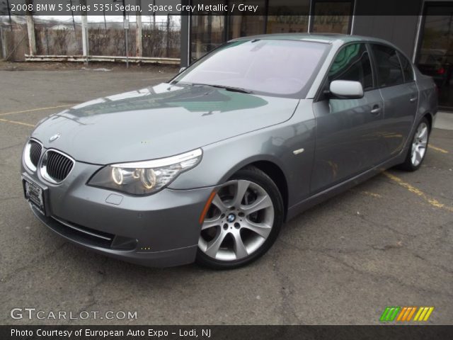 2008 BMW 5 Series 535i Sedan in Space Grey Metallic