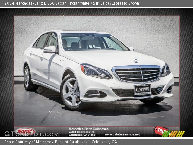 2014 Mercedes-Benz E 350 Sedan in Polar White