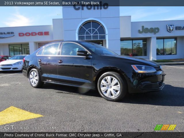 2013 Volkswagen Jetta SE Sedan in Black Uni