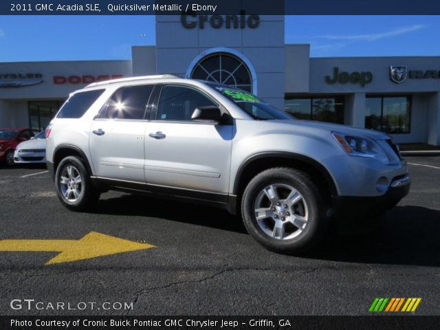 2011 GMC Acadia SLE in Quicksilver Metallic