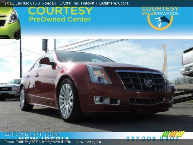 2011 Cadillac CTS 3.6 Sedan in Crystal Red Tintcoat