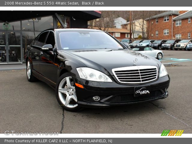 2008 Mercedes-Benz S 550 4Matic Sedan in Black