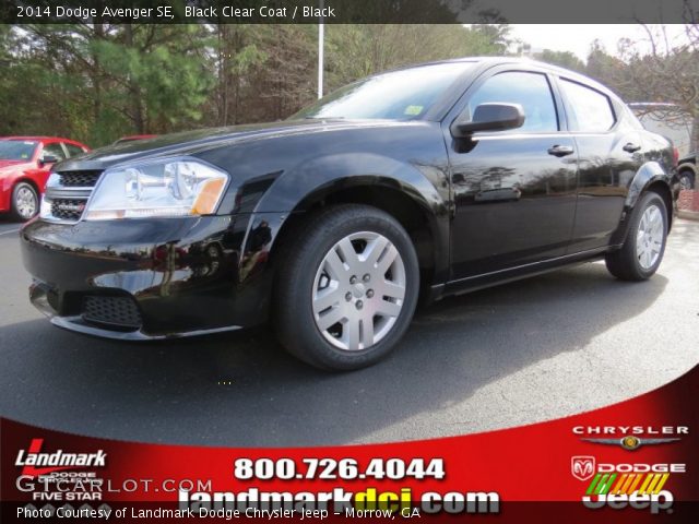 2014 Dodge Avenger SE in Black Clear Coat