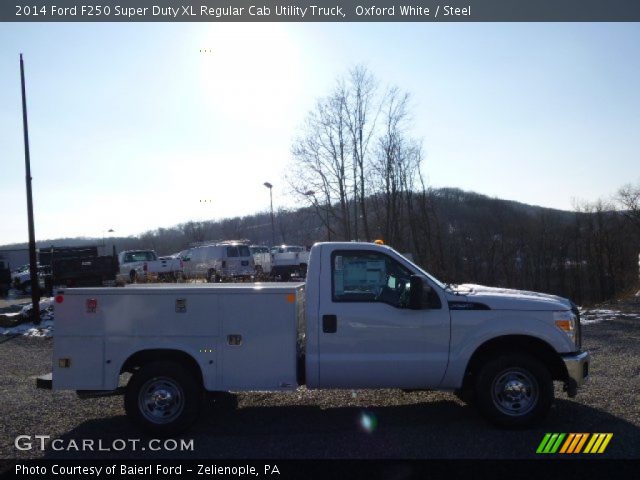 2014 Ford F250 Super Duty XL Regular Cab Utility Truck in Oxford White