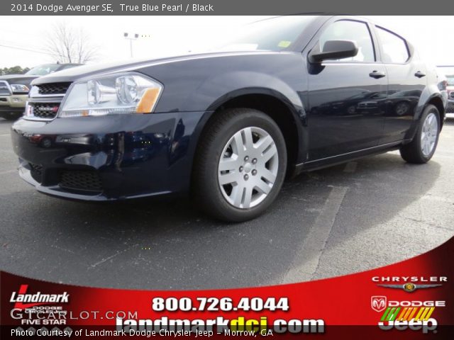 2014 Dodge Avenger SE in True Blue Pearl