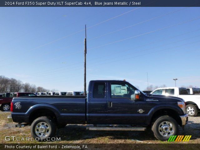 2014 Ford F350 Super Duty XLT SuperCab 4x4 in Blue Jeans Metallic