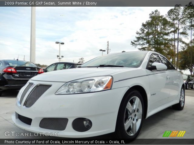 2009 Pontiac G6 GXP Sedan in Summit White