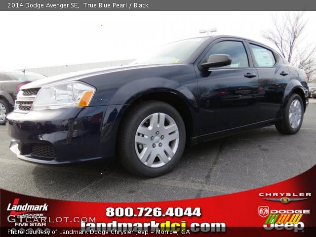 2014 Dodge Avenger SE in True Blue Pearl