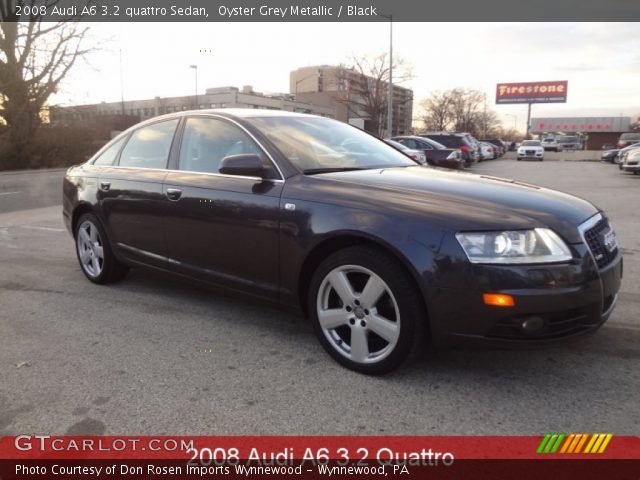 2008 Audi A6 3.2 quattro Sedan in Oyster Grey Metallic