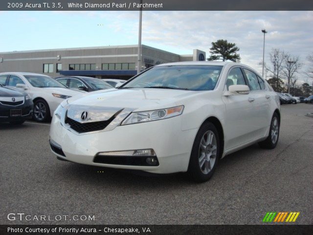 2009 Acura TL 3.5 in White Diamond Pearl