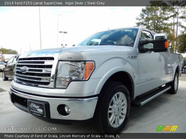 2014 Ford F150 Lariat SuperCrew in Ingot Silver