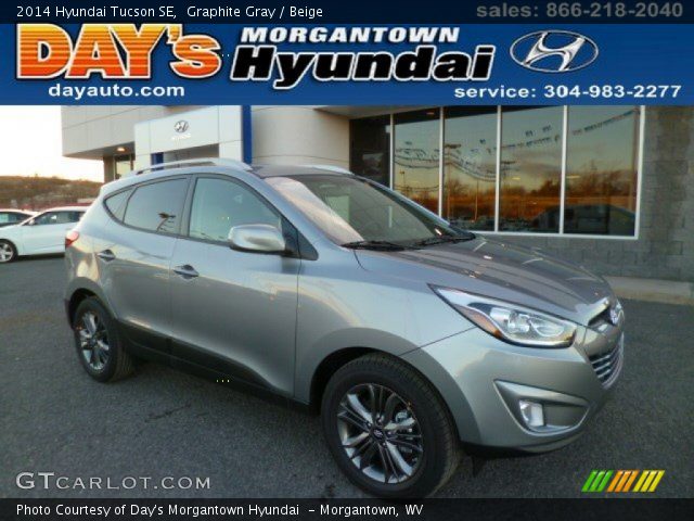 2014 Hyundai Tucson SE in Graphite Gray