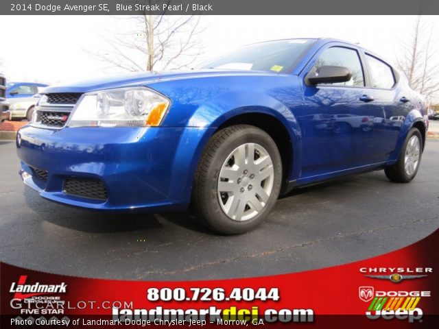 2014 Dodge Avenger SE in Blue Streak Pearl
