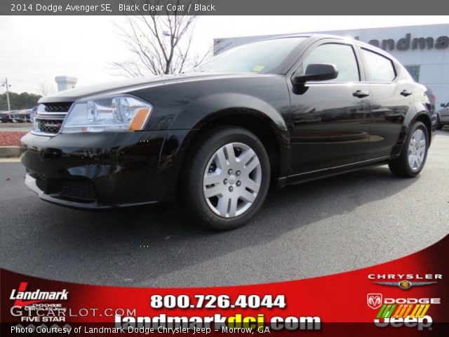 2014 Dodge Avenger SE in Black Clear Coat