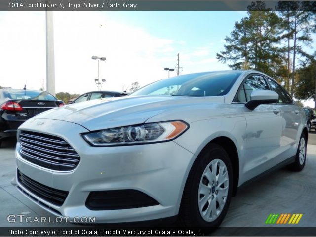 2014 Ford Fusion S in Ingot Silver
